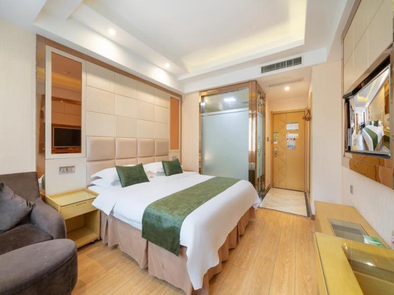 Greentree Inn Zhejiang Jinhua Yiwu International Trade City Changchun Street Shell Hotel Exterior foto